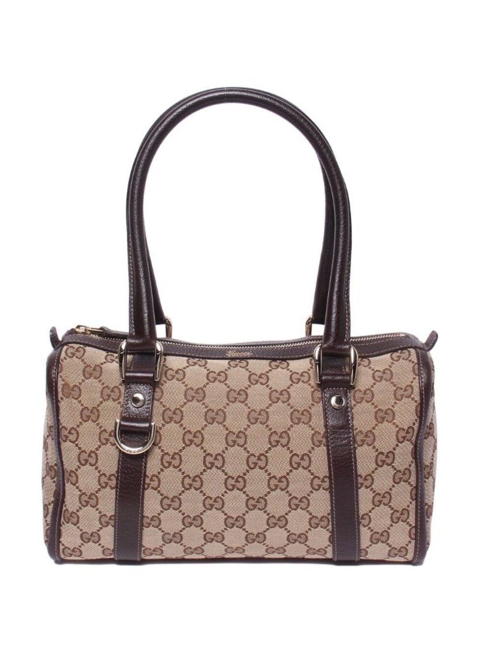 Gucci Mini Boston Bag GG Canvas